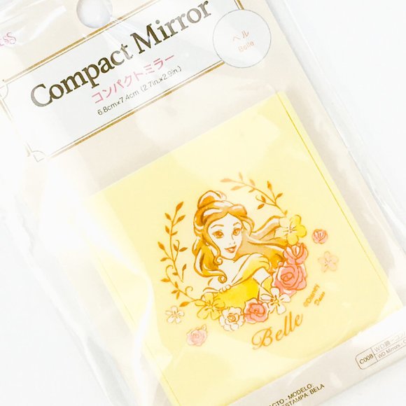 🌹Disney Collector's Compact Mirror Princess Belle - Picture 1 of 6